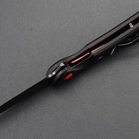 Couteaux de poche pliants couteau de Camping à ceinture Cool pour hommes femmes Navajas avec Clip en acier inoxydable noir Trail EDC