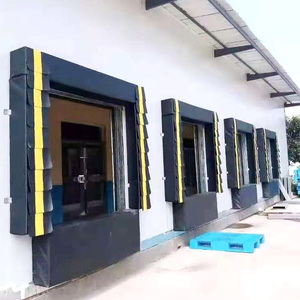 Contenedor de cortina de PVC de alta calidad, solapa de refugio, dosel retráctil para Puerta De Camión, sello de muelle de bahía de carga logística - Product Image 3