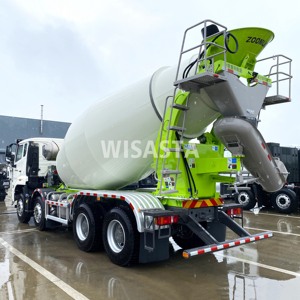 2025 ans Top réducteur hommes moteur 8X4 hydraulique Zoomlon nouveau HOWO 12cbm bétonnière <span class=keywords><strong>camion</strong></span> à vendre - Product Image 4