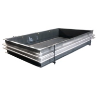 Compensateur flexible rectangulaire en acier inoxydable 304 pour système de conduits d'air de cheminée marine