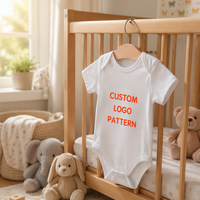 Combinaison pour bébé fille 100% coton à manches courtes, service de vente en gros OEM ODM