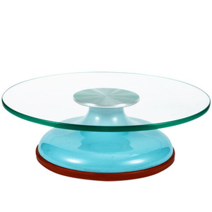 Supporto <span class=keywords><strong>per</strong></span> giradischi <span class=keywords><strong>per</strong></span> torta rotante <span class=keywords><strong>in</strong></span> <span class=keywords><strong>vetro</strong></span> da 11.8 pollici - Product Image 3