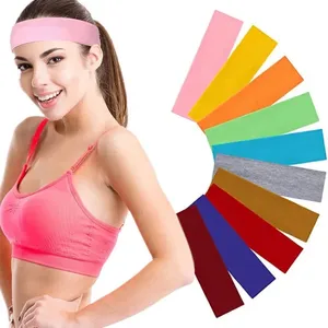 Bandeaux de sport d'été pour femmes – Yoga, fitness, volleyball, course à pied – Absorbent la transpiration – Élastiques – Bandeaux extensibles – Turban - Product Image 6