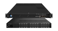 Sistema de transmisión híbrida IPTV CATV, 24 canales, HD, H.265, transmisión en vivo, codificador de vídeo, COL5181HE