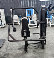 Machine à traction assis avec poids sélectionnables pour entraînement musculaire à domicile, équipement de fitness à charge par broche
