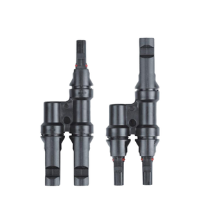 Moreday Top Technology IP68 2-to-1 Solar Connector High-Tech 2P Branch Socket Shower Rail PV <b>Cable</b> for Solar Systems - Product Image 4