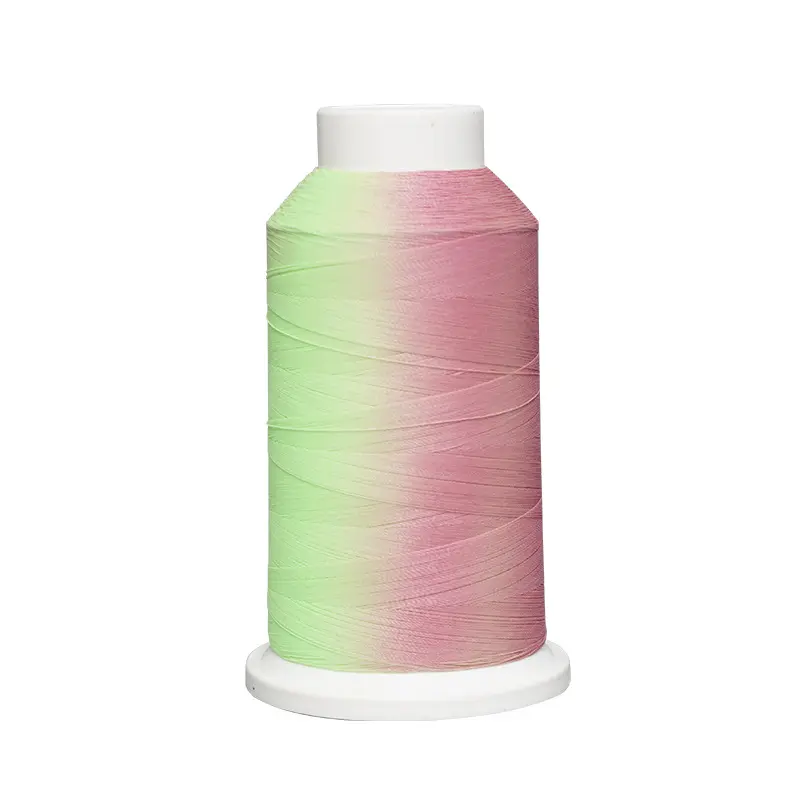 20 color UV Color Changing Embroidery Machine Thread Kit 30WT 500M(550Y) Each Spool for Embroidery, Quilting, Sewing