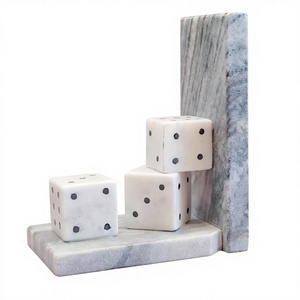 Sujetalibros de mármol para decoración de oficina y hogar, organizador de escritorio, suministros de oficina para biblioteca, venta al por mayor. - Product Image 1