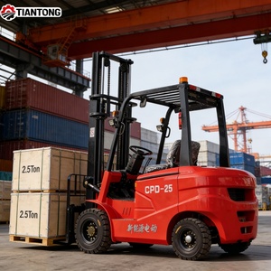 מלגזה חשמלית 3.5 טון עם תורן נשלף, סוללה בעלת אנרגיה גבוהה, מבוקשת מאוד למרכזי הפצה, להעמסת מטענים כבדים - Product Image 4