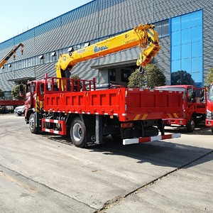Camion grue 4x2 de 8 tonnes de haute qualité à prix d'usine, grue montée sur camion 4x2 à vendre - Product Image 5