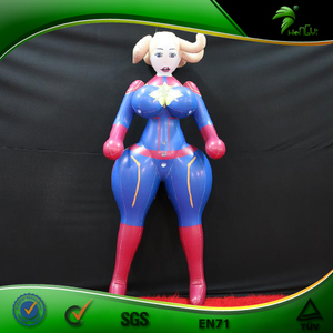 ตุ๊กตาเป่าลมกัปตัน ตุ๊กตาเป่าลมตัวละครจากภาพยนตร์ ซูเปอร์วูแมน ตุ๊กตาเป่าลมรูปคน - Product Image 2