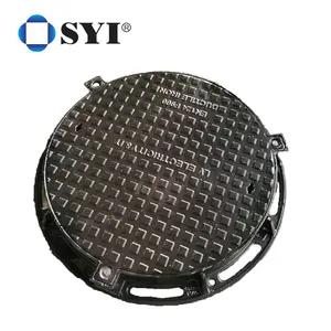 Manufacture En124 Class D400 F900 850x850 600dia Square Heavy Duty Manhole Covers Locking System