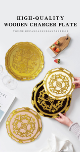 2023 New Design Flower Ceramic Plates <b>Dinnerware</b> Set for Wedding Rentals - Product Image 4