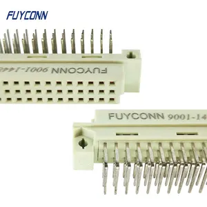 Conector hembra de PCB de ángulo recto, 90 grados, 3 filas, 48Pin, DIN 41612, R/A, PCB, 3x16, 48 Pines, hembra, DIN41612, Eurocard