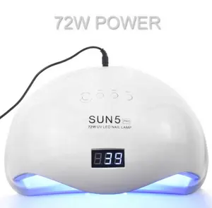 BIN jel oje kurutma makinesi 72W çift el tırnak LED UV lambası