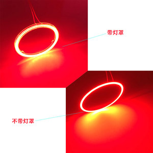 60-120Mm Angel Eyes LED Nhẫn Halo Cho Xe Đèn Pha Đèn Sương Mù Xe Máy Ngày Thời Gian Chạy Đèn Trang Trí Bóng Đèn Chiếu Sáng Đầy Màu Sắc - Product Image 5