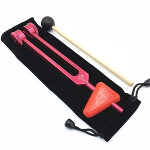 Diapasón multifuncional de percusión, diapasón de 128 frecuencias, diapasón médico de aleación de aluminio C128HZ (con funda de tela) - Product Image 3