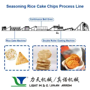 Koreanische kommerzielle Ernährungs vorteil Rice Cracker Puffed Cakes Machine