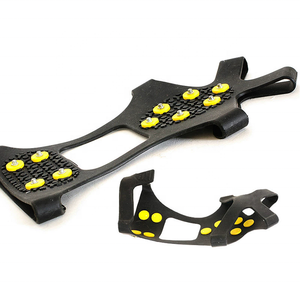 <span class=keywords><strong>Crampons</strong></span> anti-glace portables en acier inoxydable pour la randonnée hivernale, le jogging, la marche, la pêche pour femmes, hommes et enfants - Product Image 2