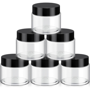 Tarro Cosmético Transparente de Plástico PET de 50 ml, 100 ml, 120 ml, 150 ml, 200 ml, 4 oz, con Tapa de Plástico, Tarro para Crema, Tarro para Ungüento - Product Image 5