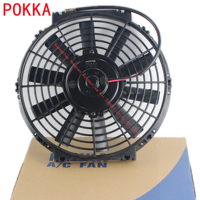 POKKA Kipas Pendingin Radiator Mobil Universal, Kipas Pendingin Radiator Mobil Universal 10 Inci 12V