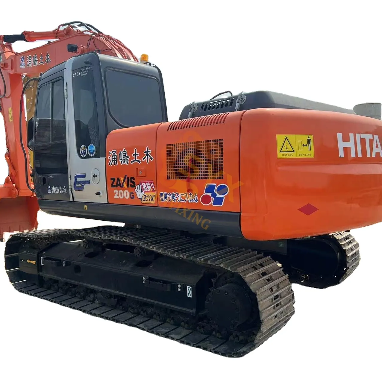 Hitachi zaxis 200 escavadeira 20 ton máquinas florestais usadas hitachi zx200-3G escavadeira para venda
