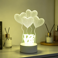 Tableau de Marqueur DIY en Acrylique Haute Transparence, Veilleuse LED Créative USB à Changement de Couleur avec Contrôle Tactile pour Chambre et Fêtes