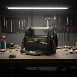 Bolsa de Herramientas Stanley Fatmax de Tela con Asa Metálica y Correa para el Hombro, Capacidad de 15 Pulgadas para Uso Profesional - Product Image 3