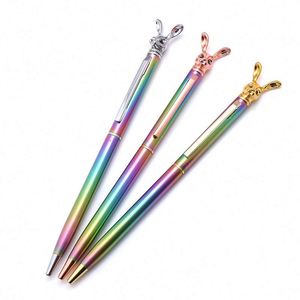 Stylo bille en métal à thème dessin animé, cadeau promotionnel avec design de tête de personnage unique - Product Image 2