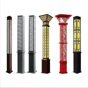 Lampadaire de jardin en métal pour extérieur, LED blanc chaud 2700K, IP66, résistant aux intempéries, montage encastré, détecteur de mouvement, alimenté par énergie solaire, éclairage 10 ans - Product Image 5