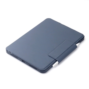 เคสคีย์บอร์ดแม่เหล็กถอดได้สำหรับ iPad, คีย์บอร์ดไร้สายบางแบบพับได้พร้อมที่ใส่ดินสอและป้องกันการกระแทก - Product Image 2