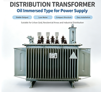 Livraison rapide, origine Chine, transformateur immergé dans l'huile, 3 phases, 110 kV, 200 kVA, enroulement en cuivre, S13, refroidissement ONAN, pour ferme éolienne