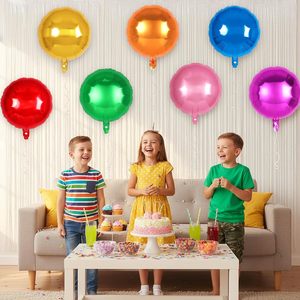 Hot Sale 18" Round Metallic Eco-Friendly Helium Foil <b>Balloons</b> for Wedding Bridal Shower Birthday <b>Party</b> Decor Wholesale - Product Image 4
