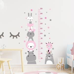 Cartoon Lion Rabbit <b>Wall</b> <b>Sticker</b> UV Printed Growth Chart Kids' <b>Nursery</b> Room Home Decoration Waterproof <b>Wall</b> Art PVC - Product Image 4