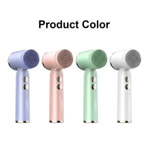 แปรงทำความสะอาดผิวหน้าแบบหมุนได้ ซิลิโคน IPX7 ชาร์จด้วย USB พร้อมไฟ LED สำหรับทำความสะอาดรูขุมขน อุปกรณ์ดูแลผิว - Product Image 6