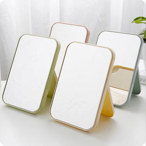 Mixed Procurement Low Price Cheap Desktop <b>Makeup</b> Mirror Foldable Plastic Mirror Single Side Customized Square Glass Mirror - Product Image 2