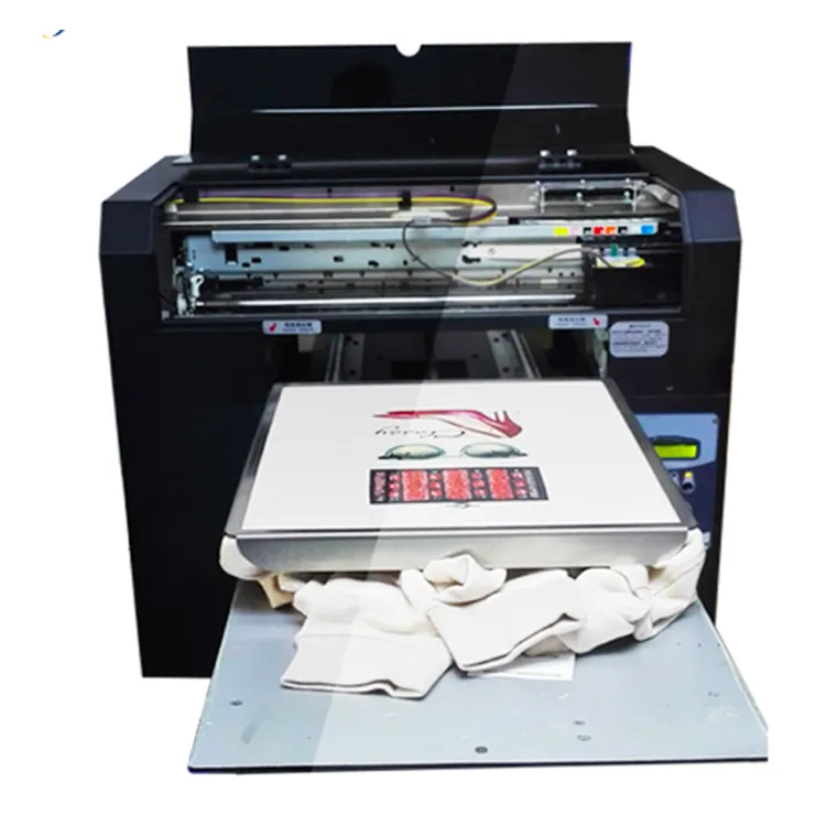 Most convenient a3 size t shirt printing machine from factory directly on the cotton fabric Print on demand T-shirt machine