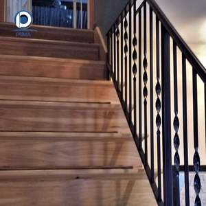 Valla <span class=keywords><strong>de</strong></span> Hierro Forjado <span class=keywords><strong>para</strong></span> Jardín, Fabricada por un Herrero Experto, con Recubrimiento en Polvo, Acero Galvanizado, Barandilla <span class=keywords><strong>de</strong></span> Hierro Forjado - Product Image 3