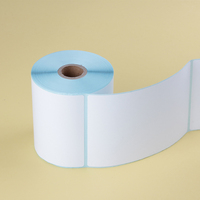 Rouleau d'étiquettes thermiques adhésives 100mm*150mm pour scellage de sacs, adhésif acrylique, fourni directement par l'usine