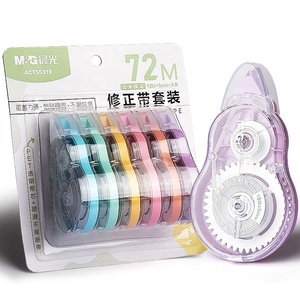 Rodillo <span class=keywords><strong>de</strong></span> papel <span class=keywords><strong>de</strong></span> corrección <span class=keywords><strong>de</strong></span> cinta correctora M & G <span class=keywords><strong>de</strong></span> 72m Práctico y adorable para escribir sobre errores Producto encantador - Product Image 1