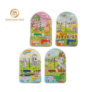 Jouet de jeu de flipper Vente en gros Drôle d'étudiant Intelligence <span class=keywords><strong>Labyrinthe</strong></span> Catapulte Roulement à Billes Cadeaux de Fête Enfants <span class=keywords><strong>Classique</strong></span> Coloré En Plastique Mini - Product Image 5
