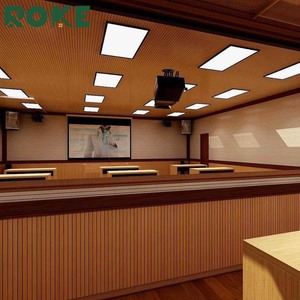 Panneau acoustique décoratif en MDF ROKE, réduction efficace de l'écho pour studio à domicile, chambre à coucher, <span class=keywords><strong>traitement</strong></span> du son des murs intérieurs - Product Image 3