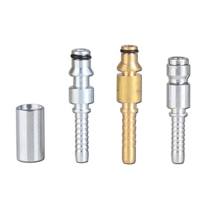 Conector rápido de manguera de alta presión, cierre a presión de aleación de aluminio de 6mm para máquina de lavado de coches, pulverizador de agua para tubería de PVC - Product Image 1