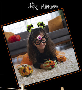 Lunettes de fête d'Halloween transfrontalières pour femmes, accessoires décoratifs amusants pour la fête des démons, montures de lunettes rigolotes - Product Image 6