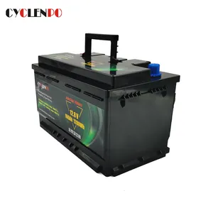 Lithium Car Battery 12v BMS Protection Lithium Ion 12v 100ah Lifepo Auto Battery 1000CCA For Car Starting