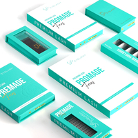 SP CILS 3D 4D 5D 6D Vrac Pré-faits Éventails de Volume 300 500 1000 Base Pointue Éventail de Cils Volume Pré-fabriqués Fournisseur