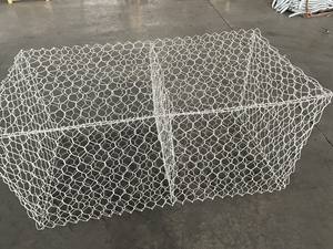 Gabion fabrika çinko 10% Alu 10% tel + PVC kaplı 4x1x1m gabion fiyat galvanizli gabion sepeti 1.5x1x1m tedarikçisi - Product Image 6