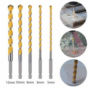 <span class=keywords><strong>1</strong></span>/<span class=keywords><strong>4</strong></span> "gambo esagonale in carburo di tungsteno in muratura punta da trapano per calcestruzzo in ceramica di granito piastrelle - Product Image 4