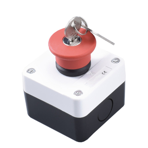 22mm <b>Push</b> <b>Button</b> <b>Switch</b> Box Waterproof IP65 Emergency Stop Control Enclosure For Factory Automation Use - Product Image 6
