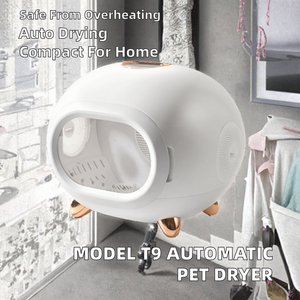 Gabinete de Secado Automático para Mascotas, Secador de Pelo para Perros y Gatos, Secador de Peluquería Canina Pequeño para el Hogar con Protección Contra Sobrecalentamiento - Product Image 2